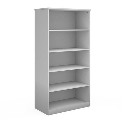 Deluxe Bookcase With Shelves 2000mm High - Oak