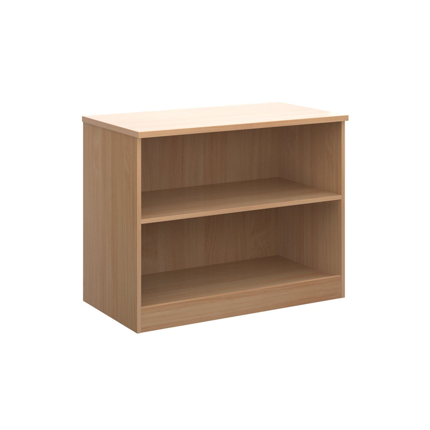 Deluxe Bookcase With Shelves 2000mm High - Oak