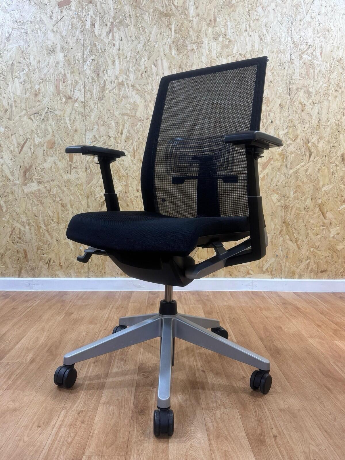 HAWORTH* Very Task Chair - Fully Adjustable- Black/Silver - UK DELIVERY