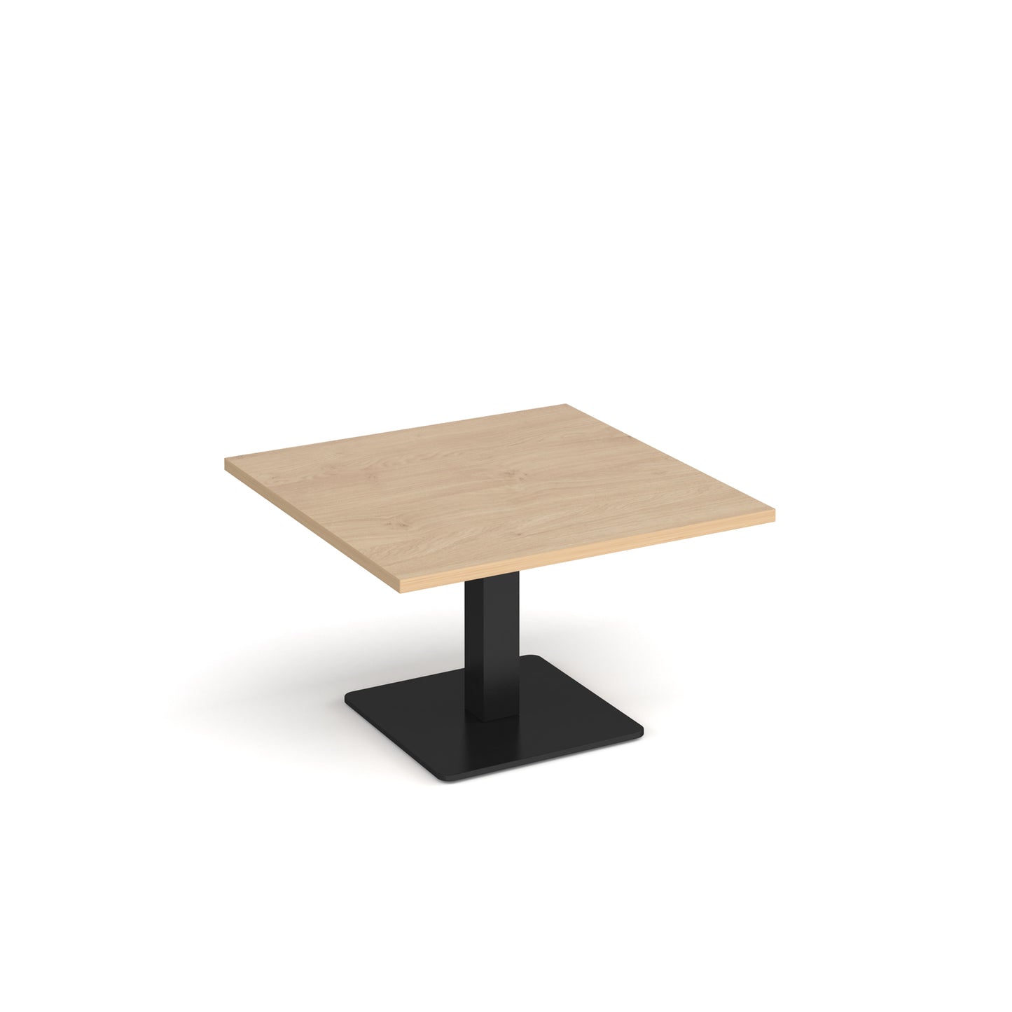 Brescia square coffee table with flat square base - BCS800-K-KO