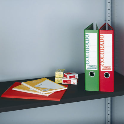 Extra shelf for steel storage cupboards