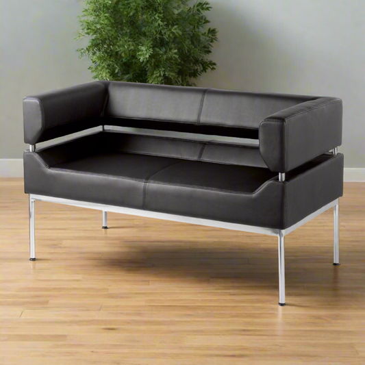 Benotto leather reception seating