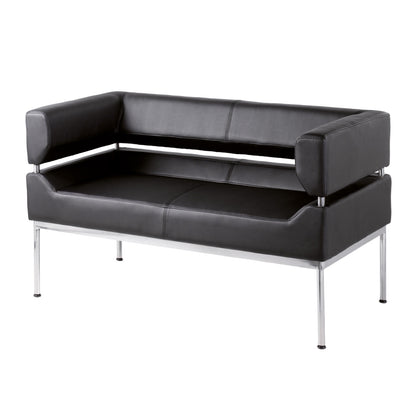 Benotto bonded leather reception seating - BEN50002
