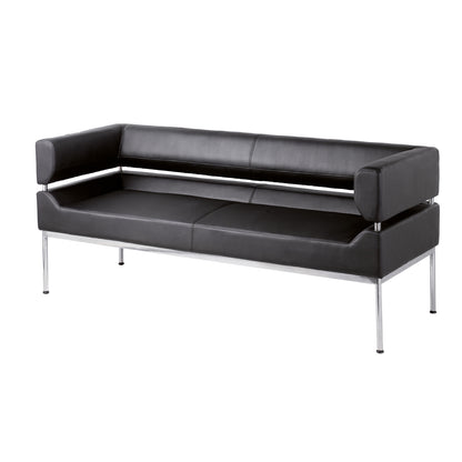 Benotto bonded leather reception seating - BEN50003