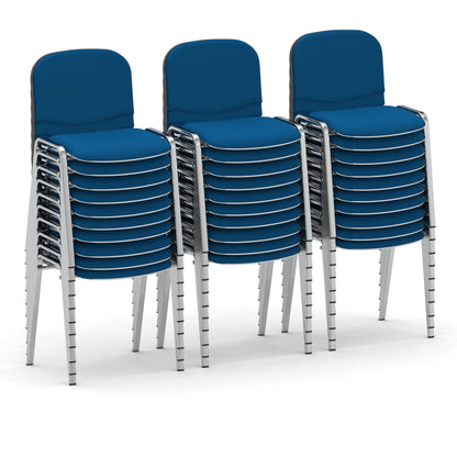 ISO Stacking Visitor/Conference Chairs – Bulk Bundle of 30