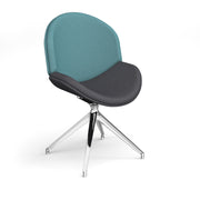 Shout fully upholstered pyramid base lounge chair