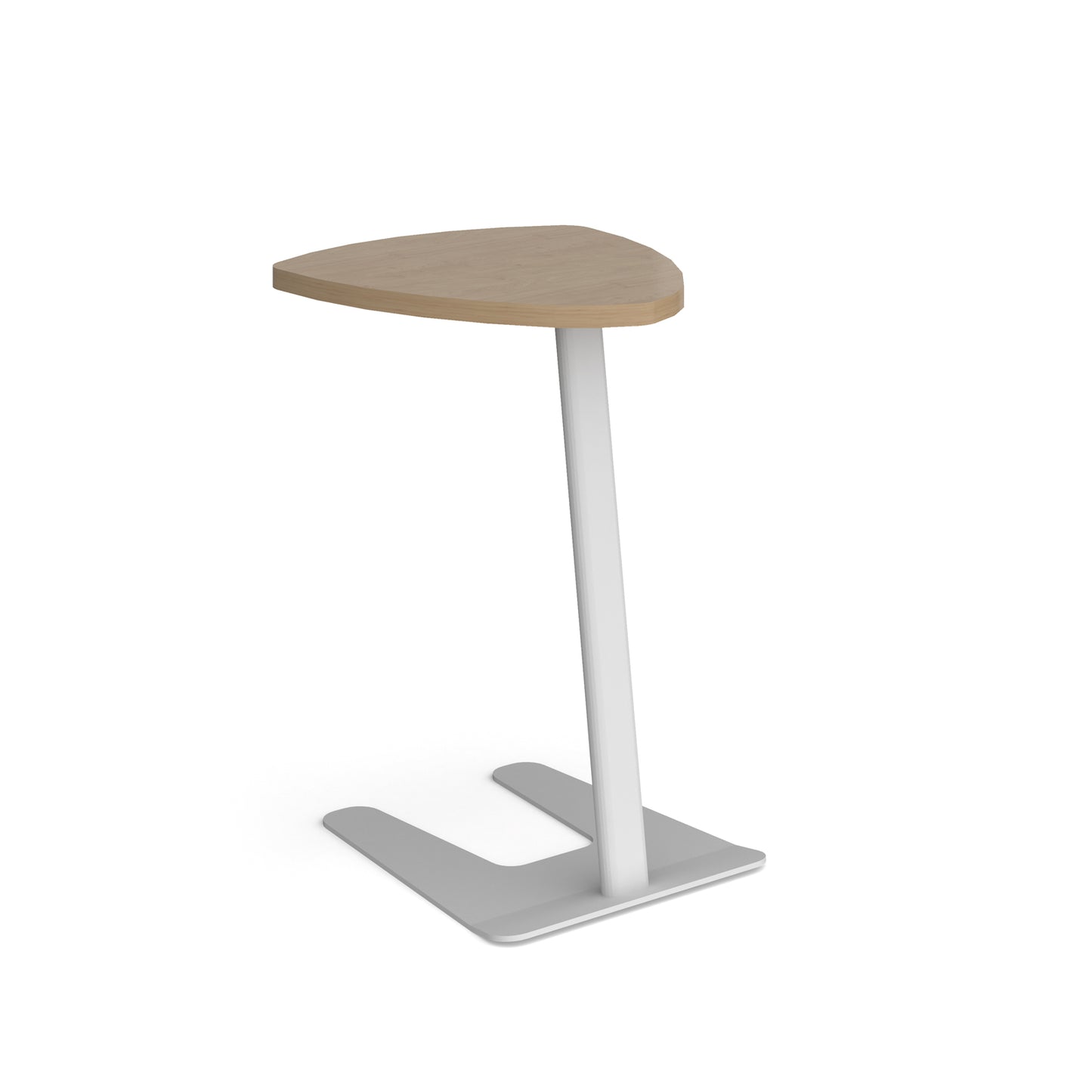 Buddy laptop table with shield top - BUDDY-1-WH-KO
