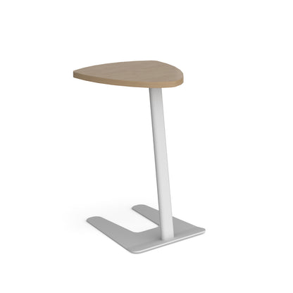 Buddy laptop table with shield top - BUDDY-1-WH-KO
