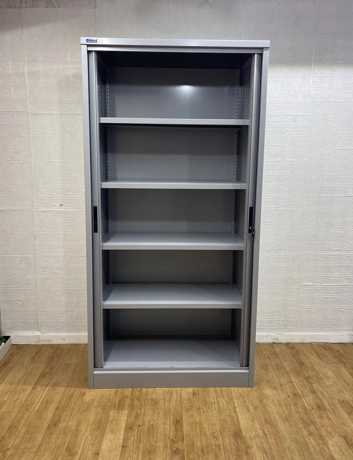 Large SILVERLINE Metal Tambour CabinetKeys - MANY AVAILABLE - CAN DELIVER