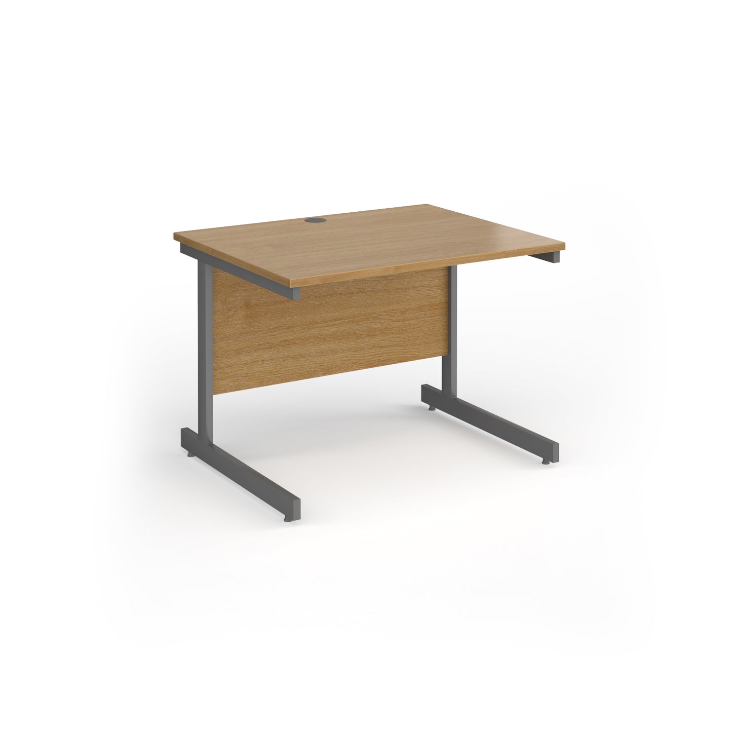 Contract 25 cantilever leg straight desk - CC10S-G-O