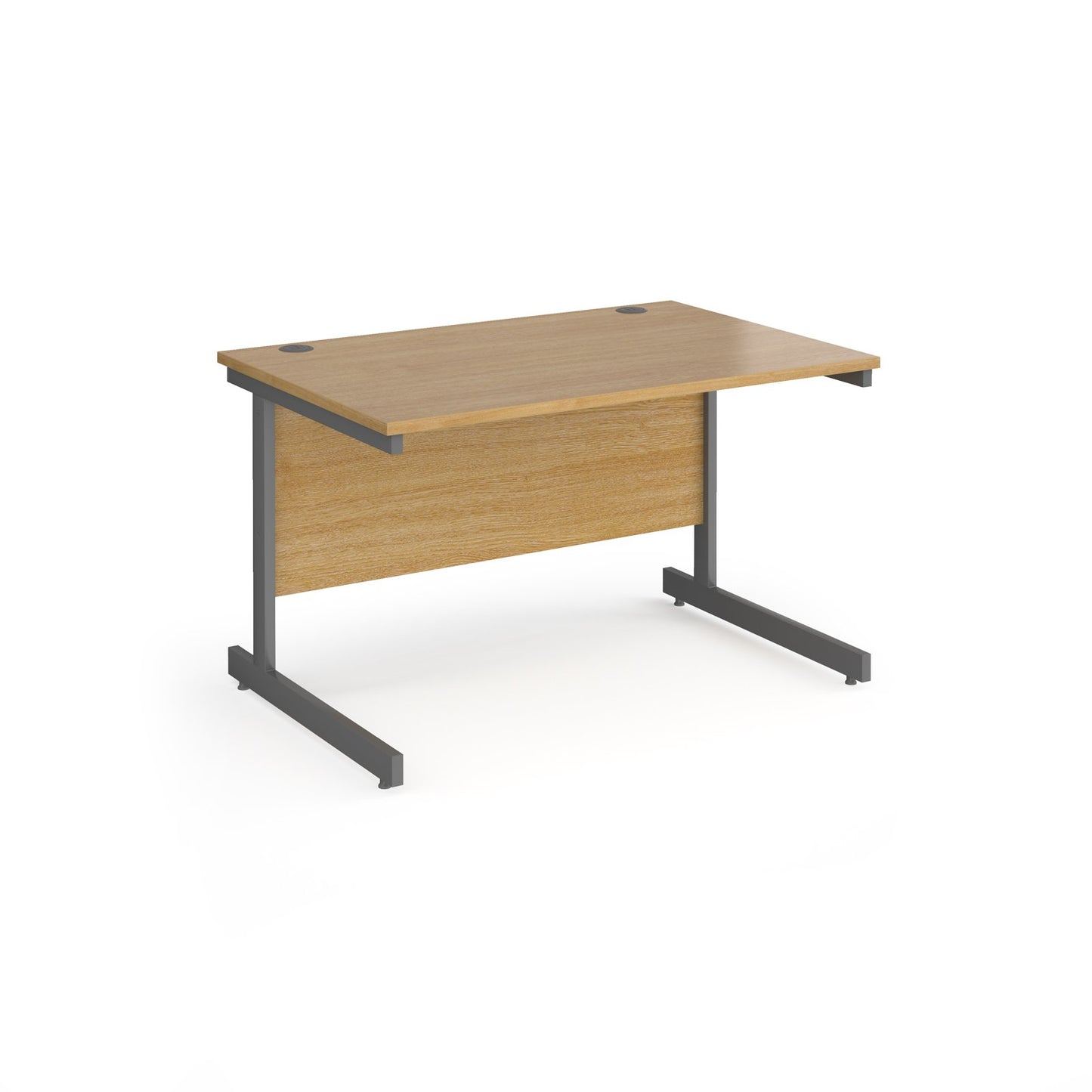 Contract 25 cantilever leg straight desk