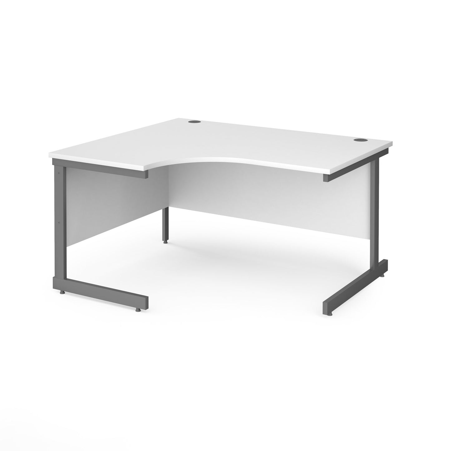 Contract 25 cantilever leg Left Hand corner desk