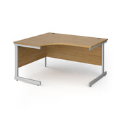 Contract 25 cantilever leg LH ergonomic desk (Part 2)