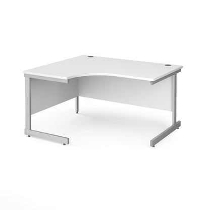 Contract 25 cantilever leg Left Hand corner desk