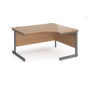 Contract 25 cantilever leg Right Hand corner desk