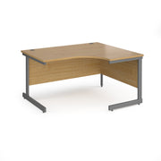 Contract 25 cantilever leg Right Hand corner desk