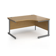 Contract 25 cantilever leg RH ergonomic desk