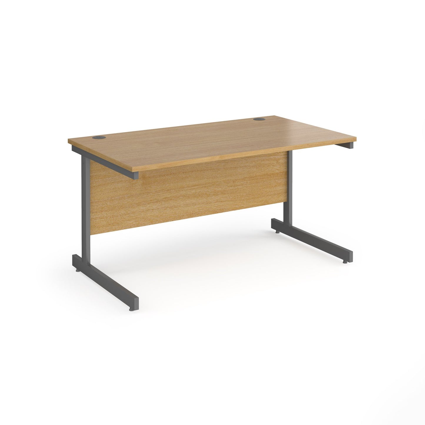 Contract 25 cantilever leg straight desk