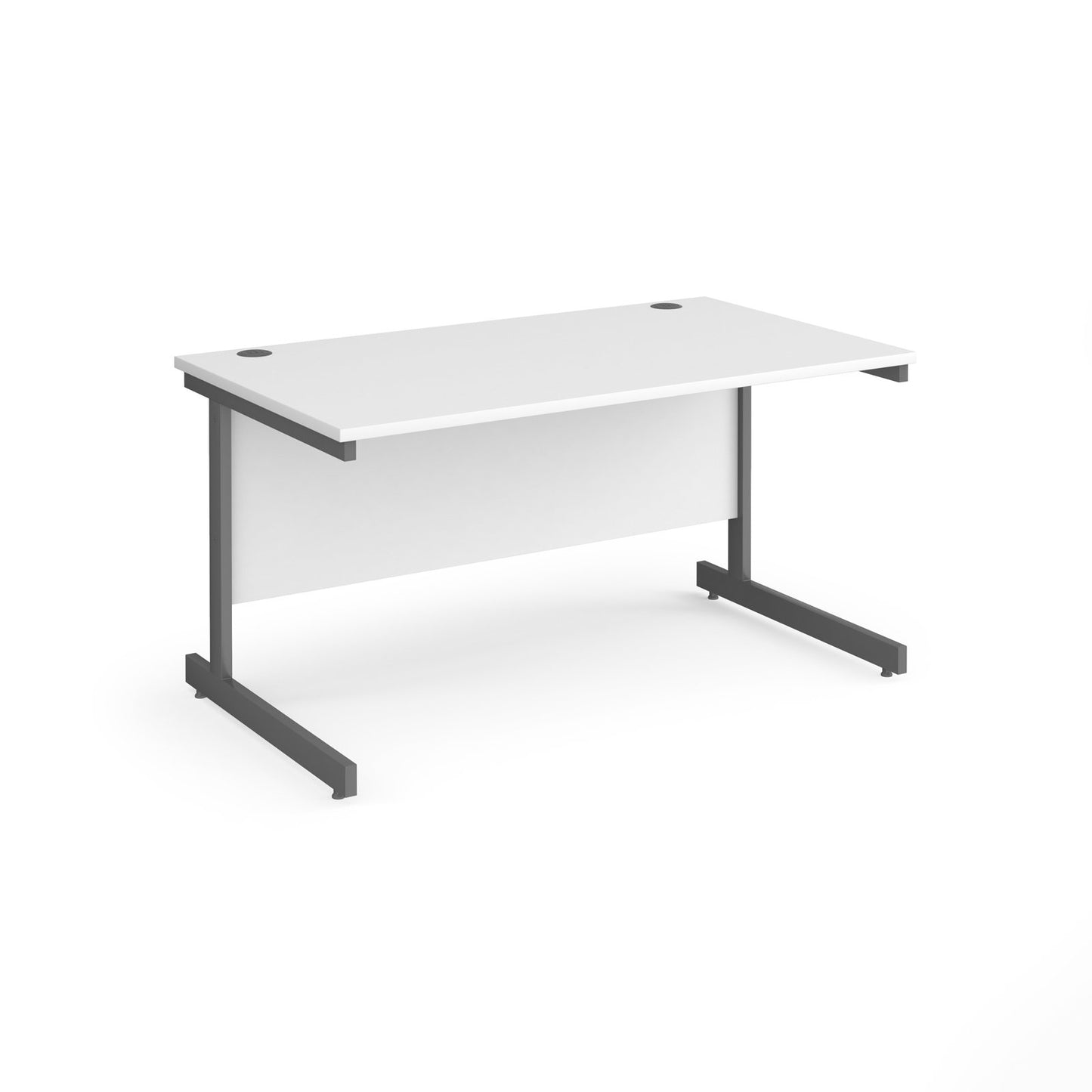 Contract 25 cantilever leg straight desk