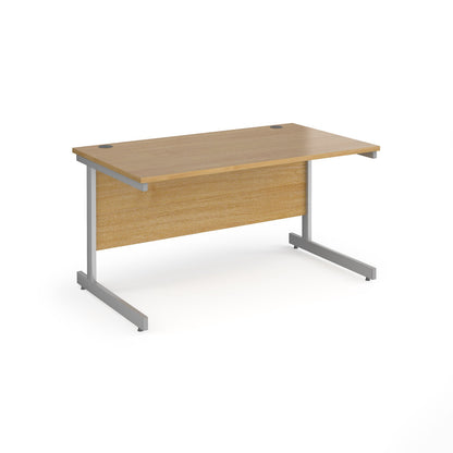 Contract 25 cantilever leg straight desk