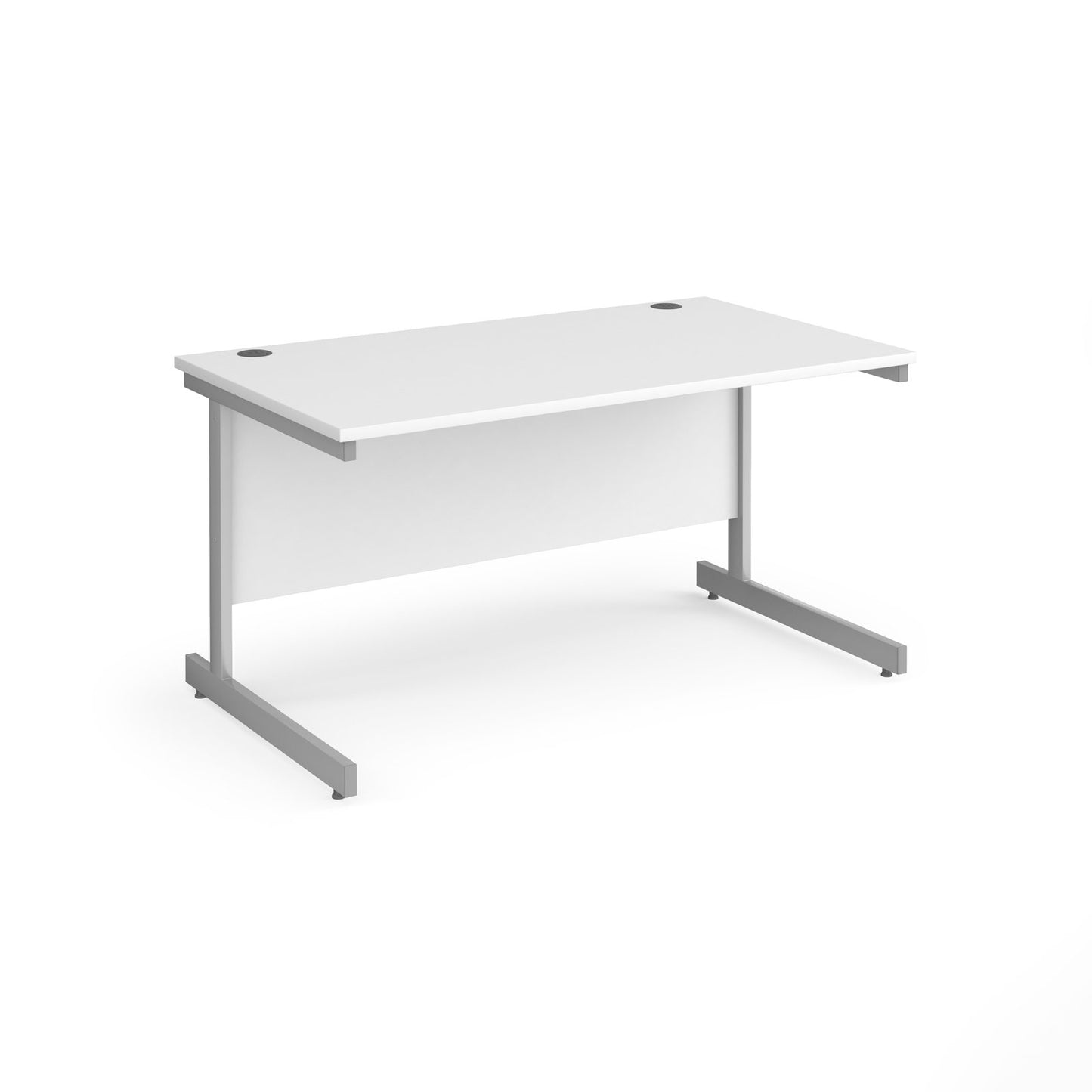 Contract 25 cantilever leg straight desk