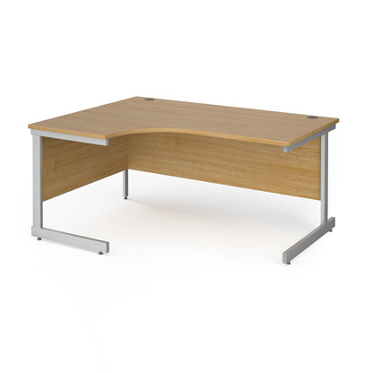 Contract 25 cantilever leg Left Hand corner desk