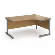 Contract 25 cantilever leg RH ergonomic desk