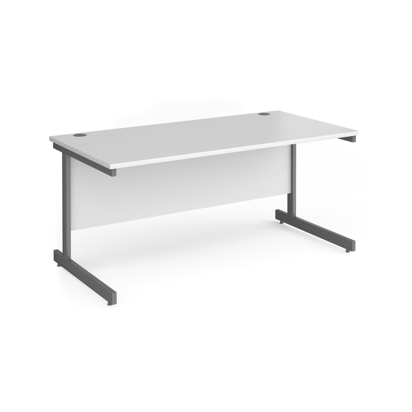 Contract 25 cantilever leg straight desk