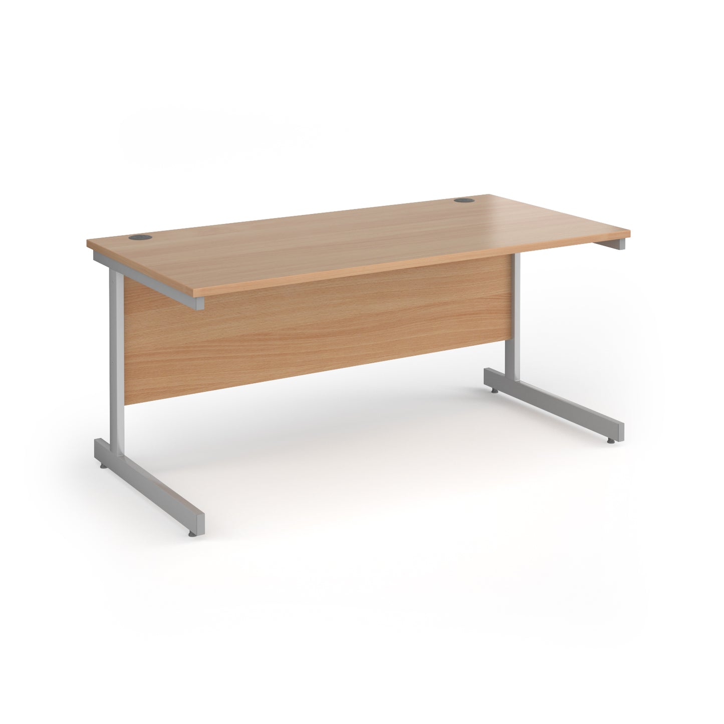 Contract 25 cantilever leg straight desk - CC16S-S-B