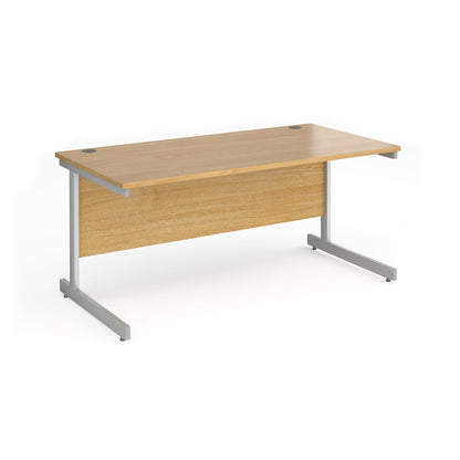 Contract 25 cantilever leg straight desk