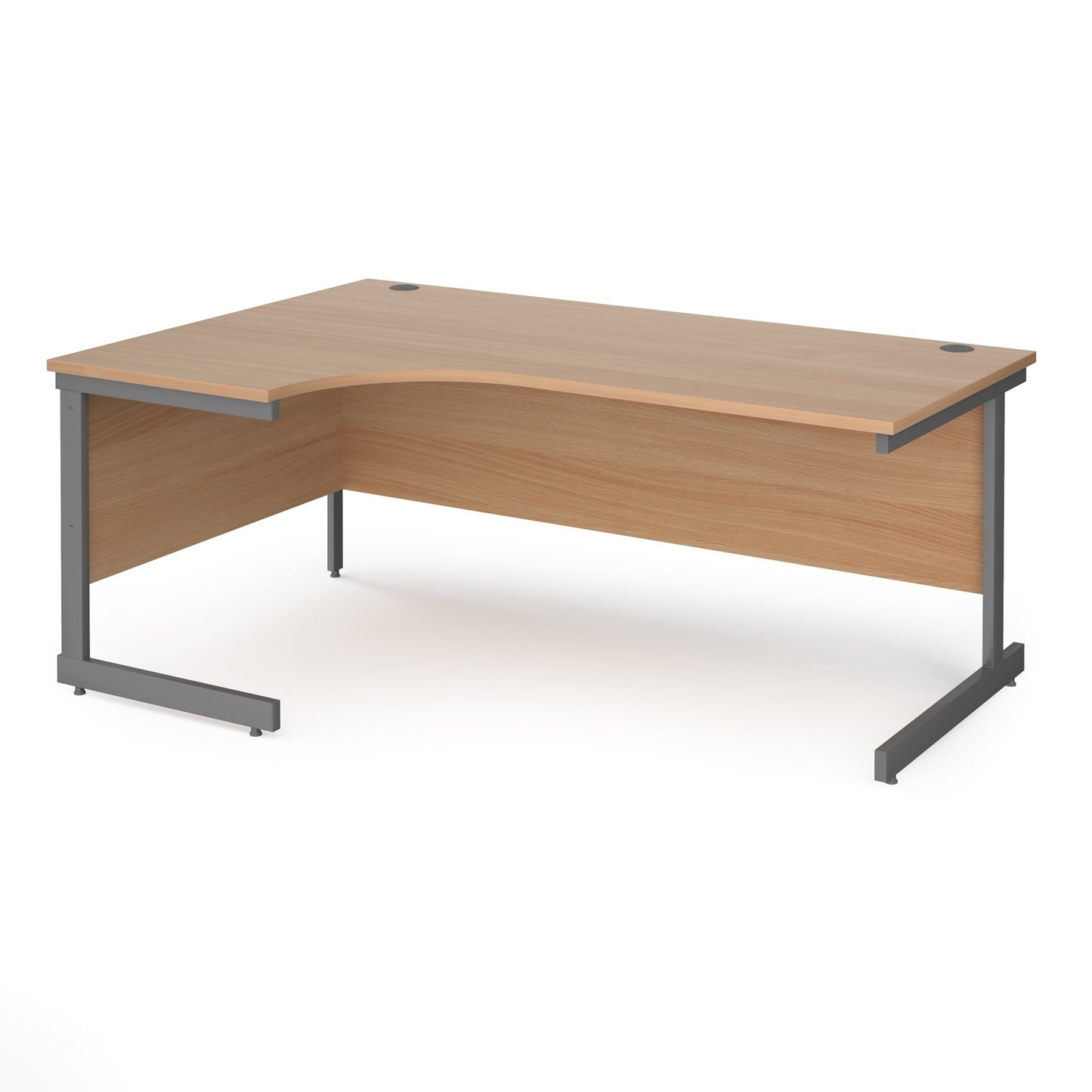 Contract 25 cantilever leg Left Hand corner desk