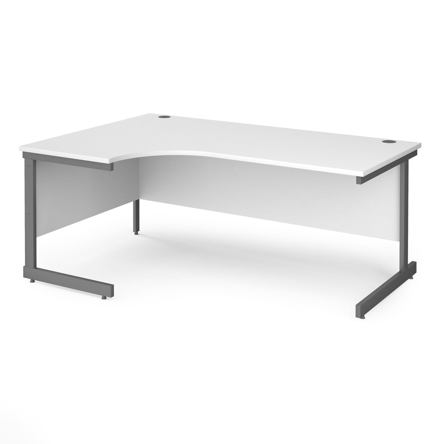 Contract 25 cantilever leg Left Hand corner desk