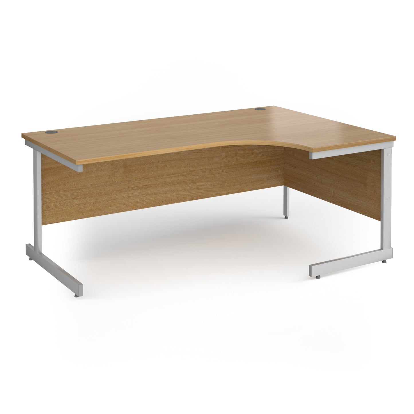 Contract 25 cantilever leg RH ergonomic desk - CC18ER-S-O