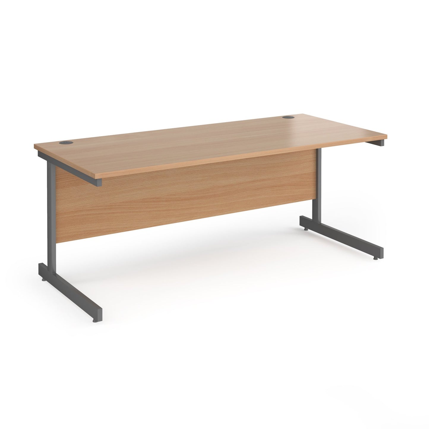 Contract 25 cantilever leg straight desk