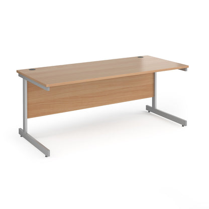 Contract 25 cantilever leg straight desk