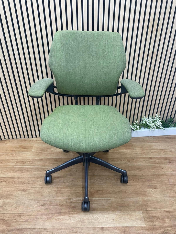 Humanscale Freedom Executive Office Chair In Green Fabric - UK DELIVERY