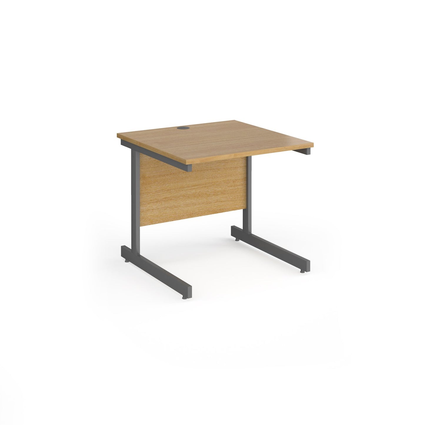 Contract 25 cantilever leg straight desk