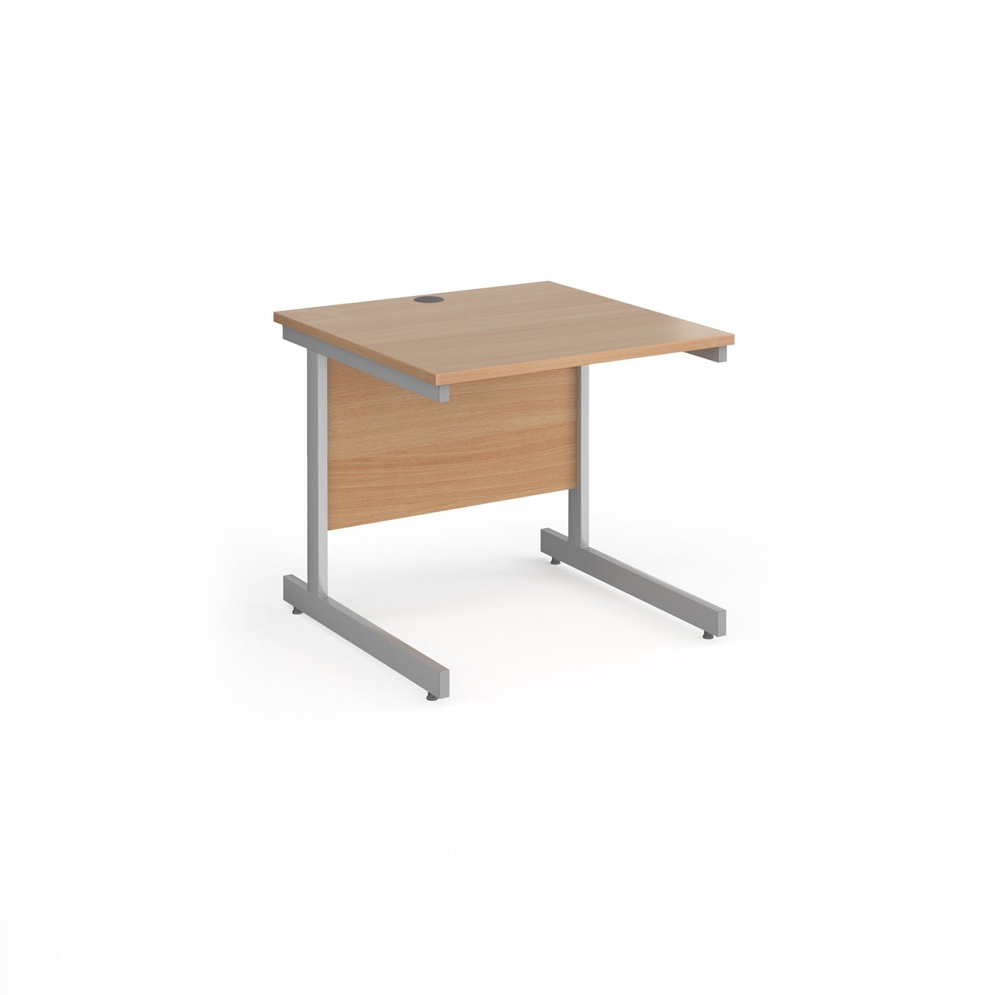 Contract 25 cantilever leg straight desk