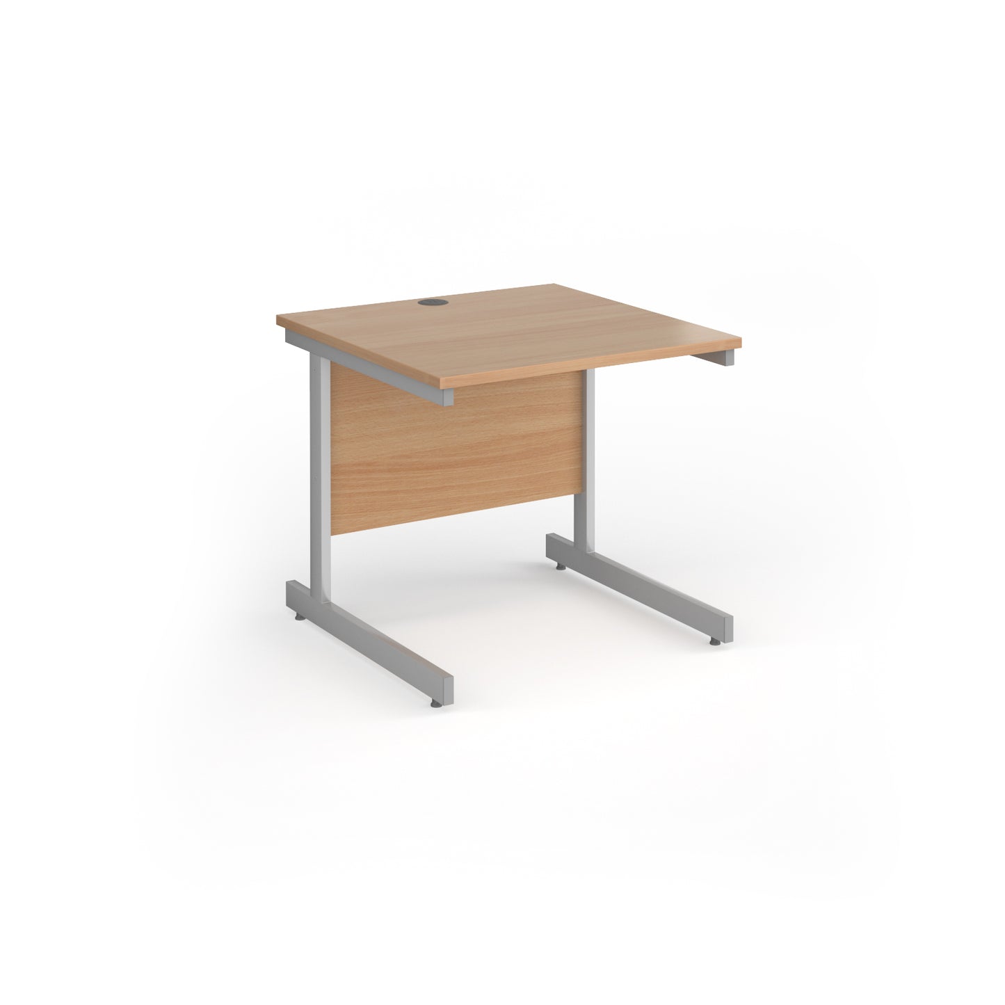 Contract 25 cantilever leg straight desk - CC8S-S-B