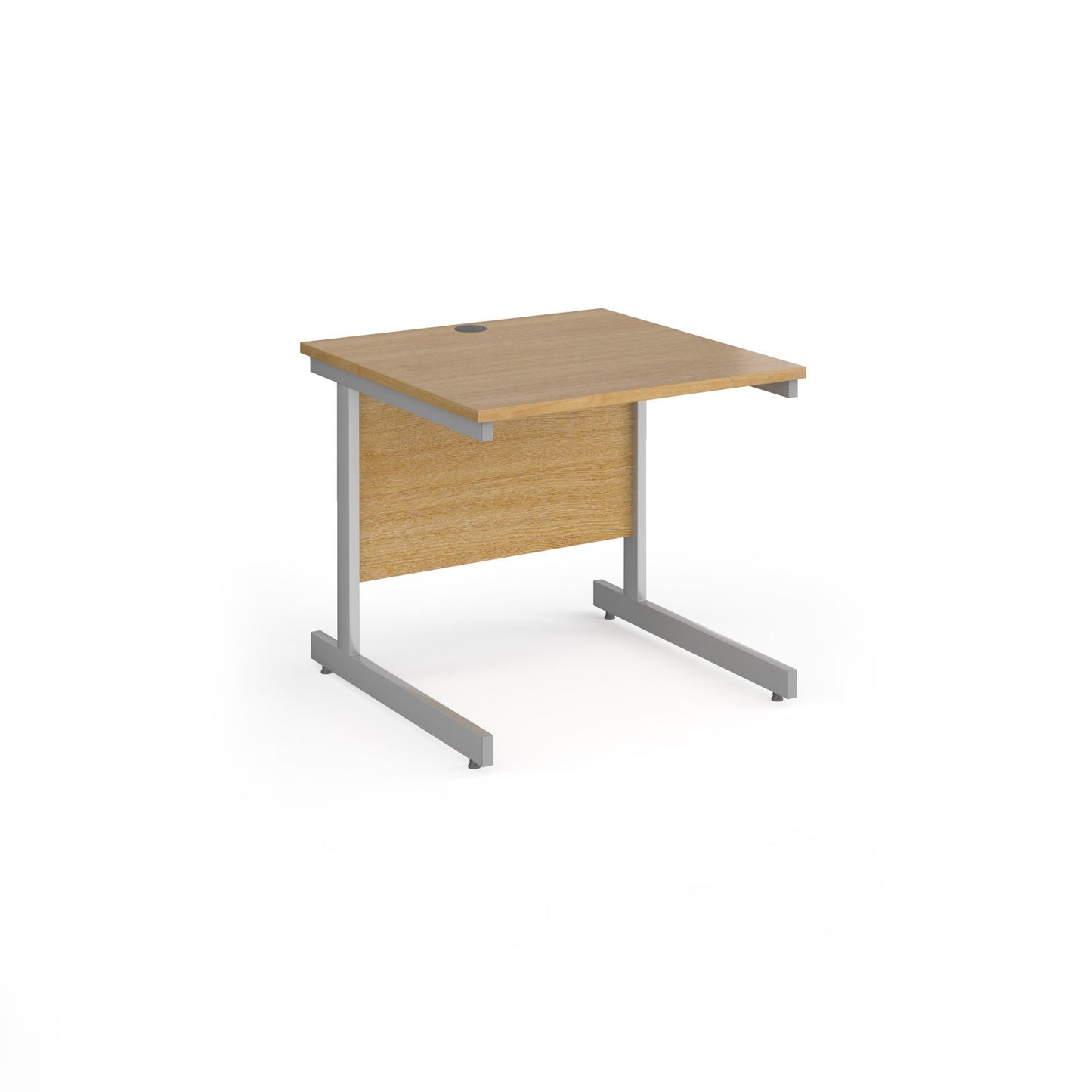 Contract 25 cantilever leg straight desk