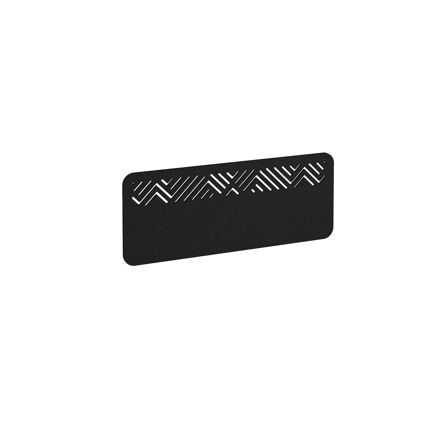 Chevron Acoustic Desktop Screen - CDS1000-BK