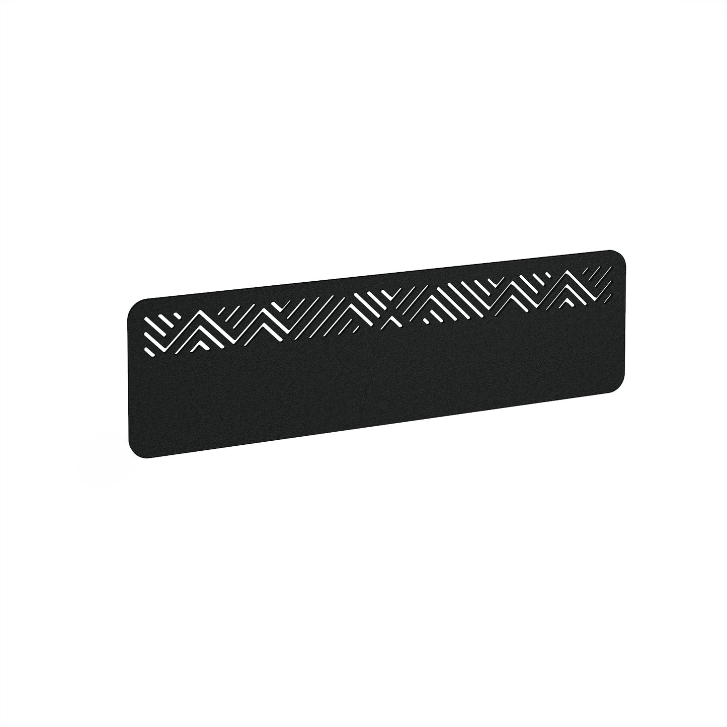 Chevron Acoustic Desktop Screen - CDS1400-BK