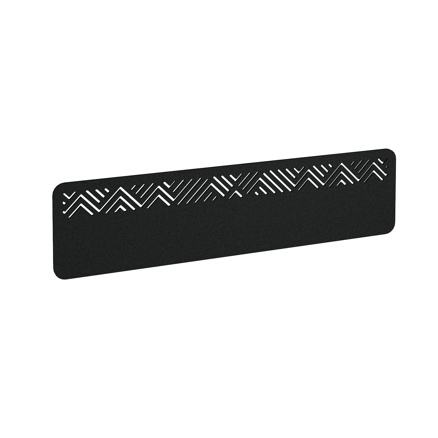 Chevron Acoustic Desktop Screen - CDS1600-BK