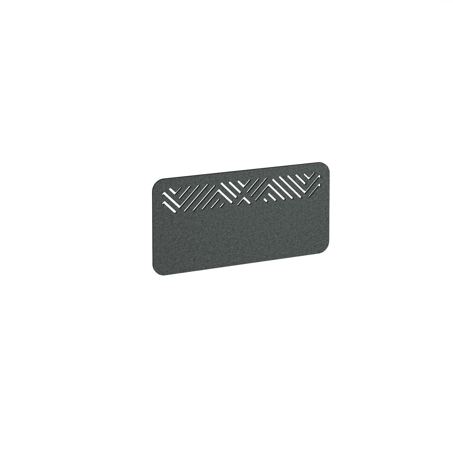 Chevron Acoustic Desktop Screen - CDS800-MG