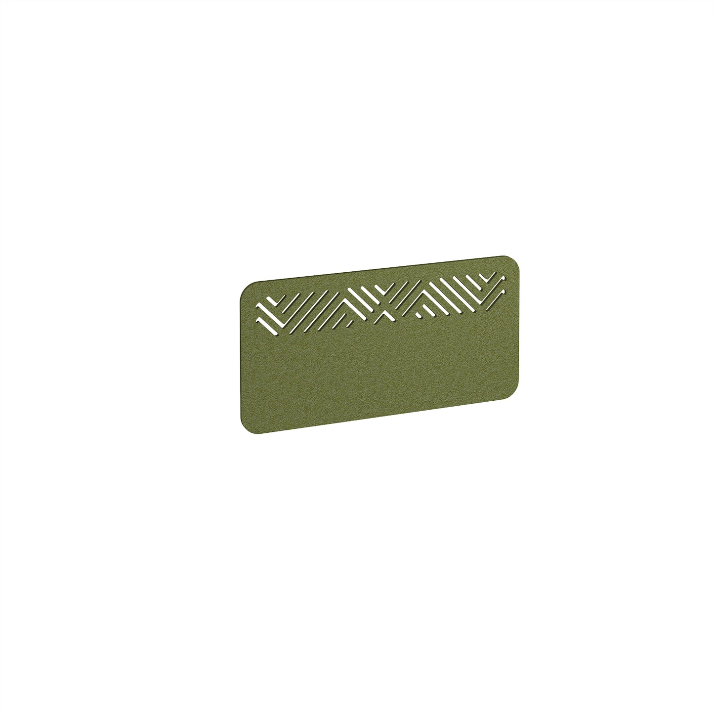 Chevron Acoustic Desktop Screen - CDS800-RG