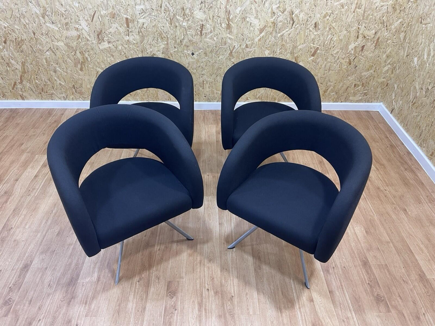 Boss Design Choo Reception/lounge Swivel Chairs - Set Of 4 - Can Deliver