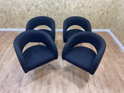 Boss Design Choo Reception/lounge Swivel Chairs - Set Of 4 - Can Deliver