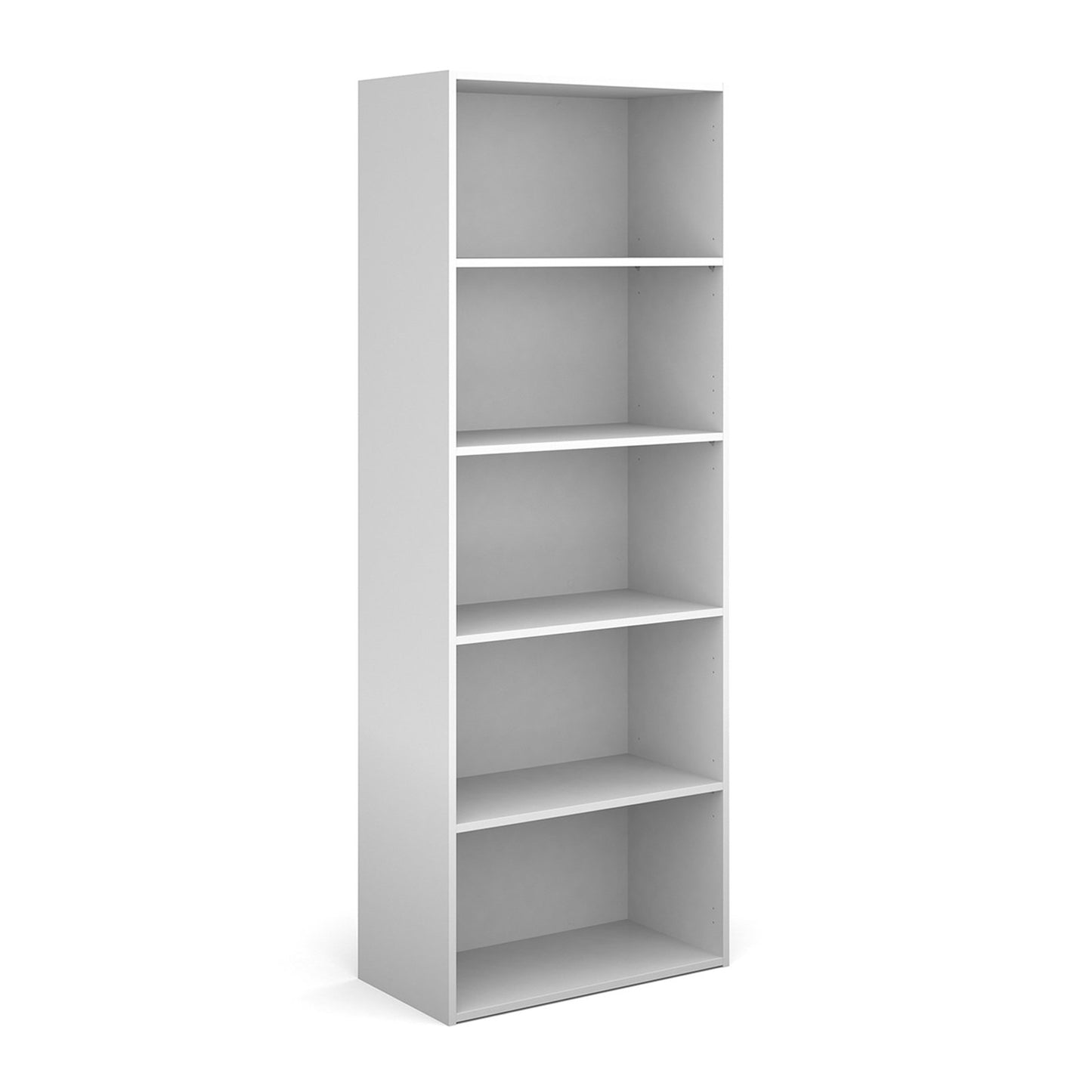 Contract bookcase With Shelves 1230mm High - Oak