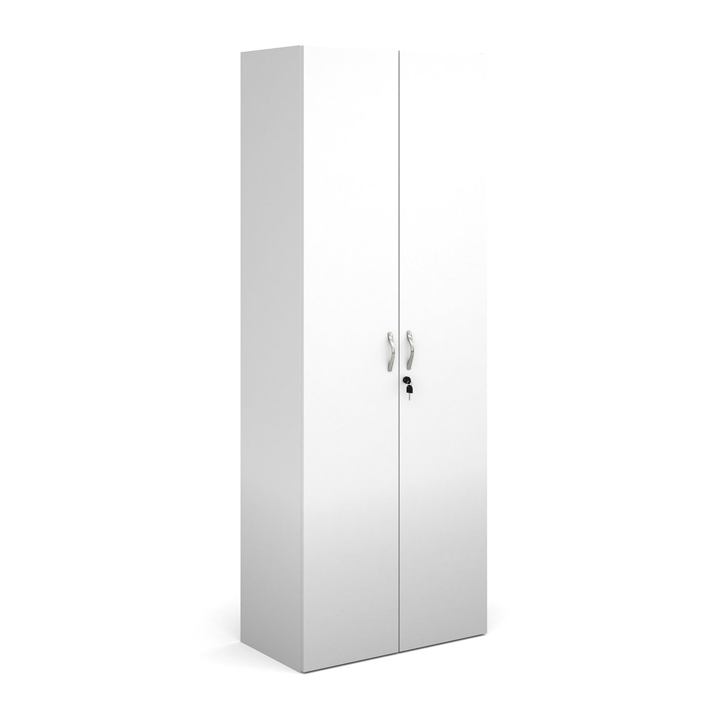 Contract Double Door Cupboard 1630mm High - White