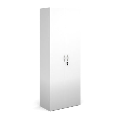 Contract Double Door Cupboard 1630mm High - White